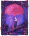 The Travelers_Umbrella_pastel_Illustration: Vivienne Flesher
